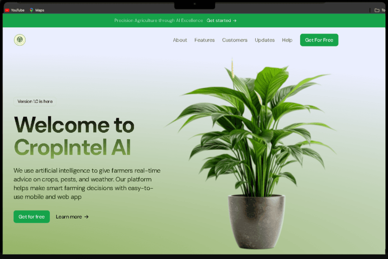 AI-Powered Agricultural  advisory system (In progress)